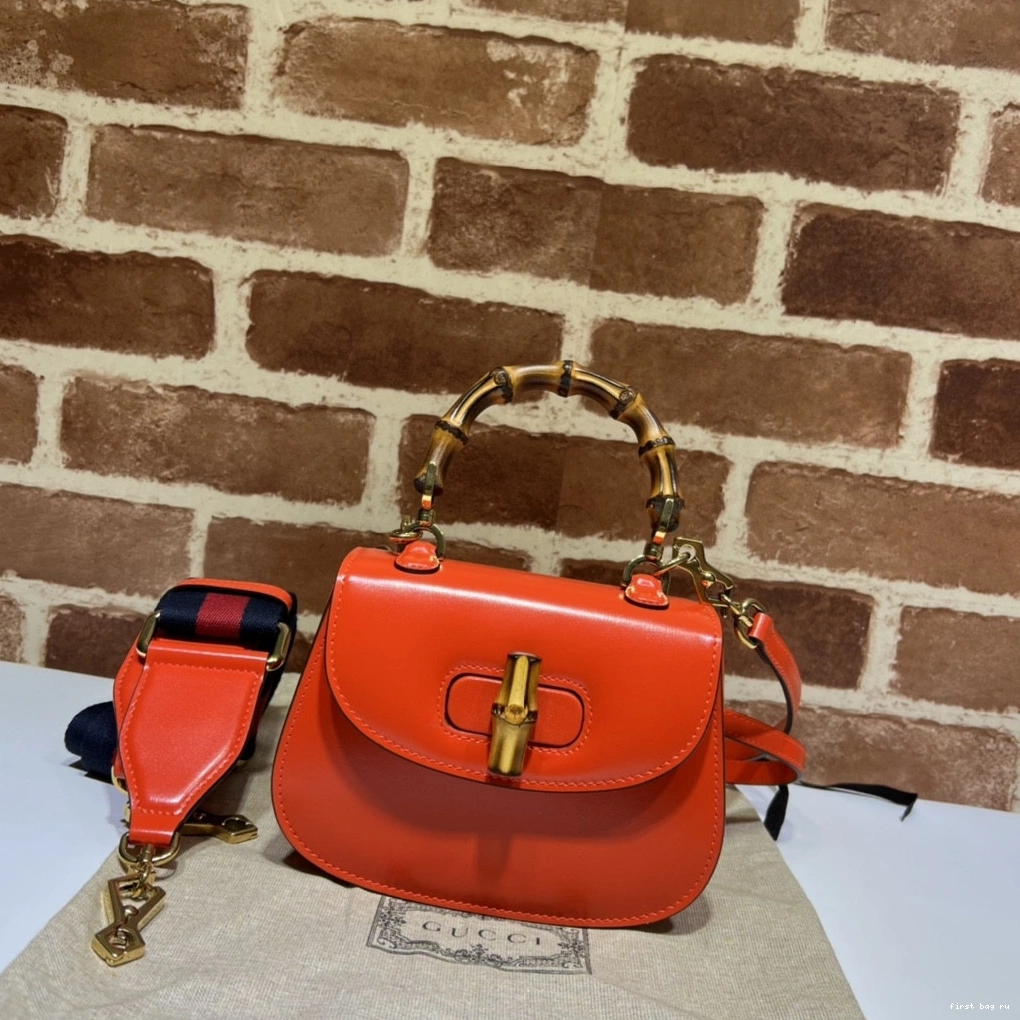 Firstbag ru bag handle top Mini Bamboo with GUCCI 0804